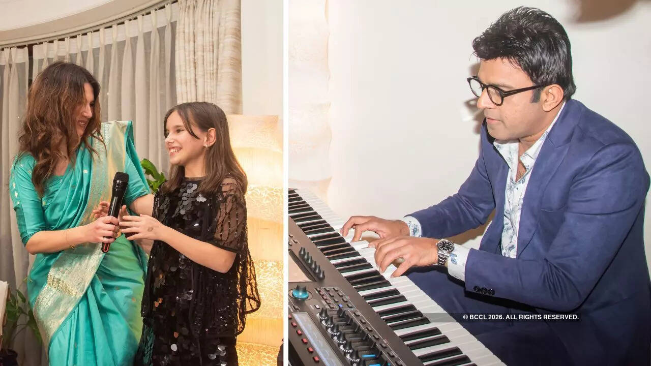 (L-R) Sena Latif, Nisa Latif, Stephen Devassy