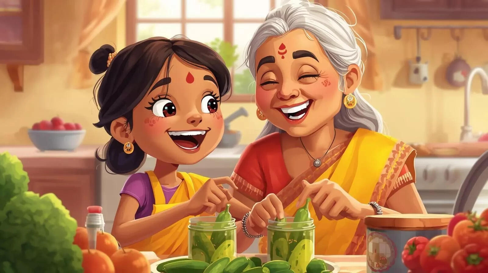The joy of togetherness during annual cooking events
