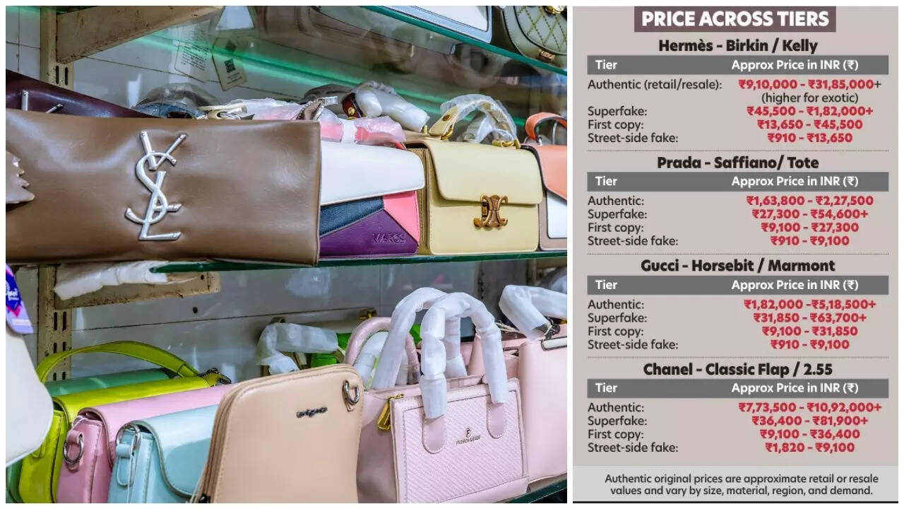 India has quietly become one of the world’s most lucrative markets for replicas, driven by a perfect storm — an aspirational luxury culture fuelled by social media, high import duties that inflate retail prices, and a long-standing acceptance of “first copy” fashion.
