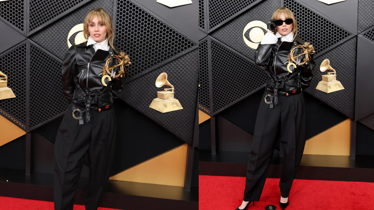 Miley Cyrus’ Giant Brooch Dominates the 2026 Grammys
