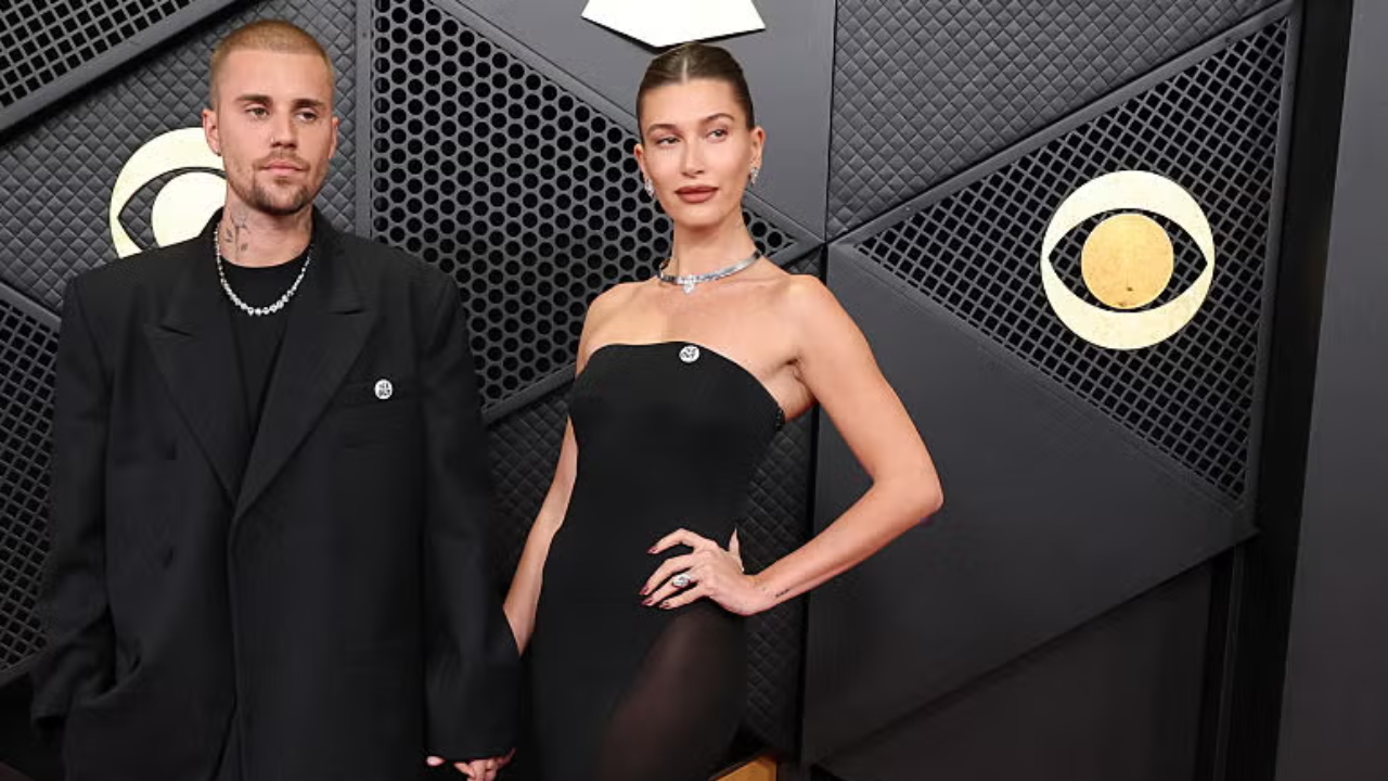 Hailey and Justin Bieber’s Grammys Looks