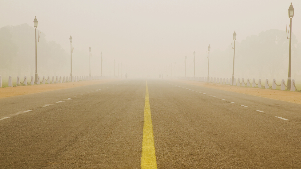 delhi fog