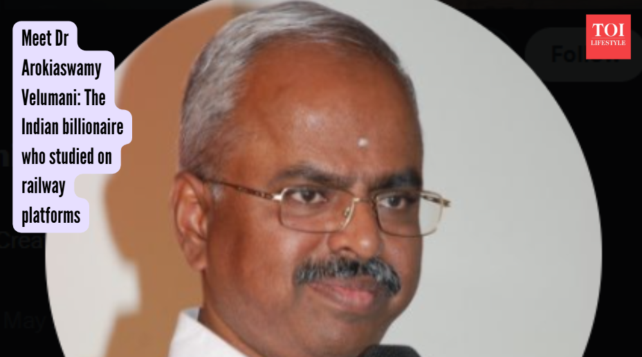 Meet Dr Arokiaswamy Velumani: The Indian billionaire who studied on railway platforms