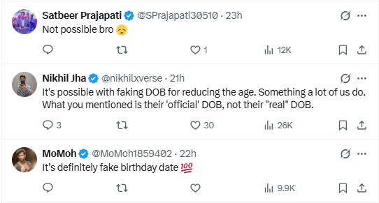 X (formerly Twitter) post