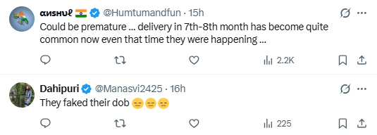 X (formerly Twitter) post