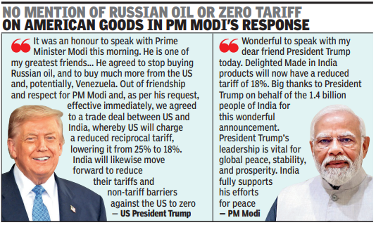 Modi and Trump