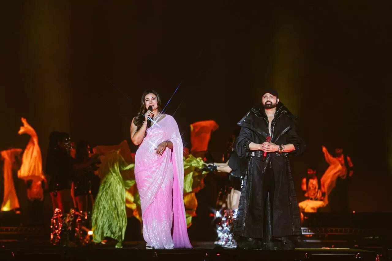 With Sonia Kapoor Reshammiya