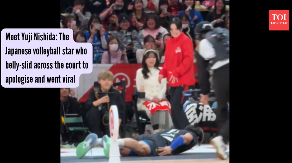 Meet Yuji Nishida: The Japanese volleyball star who belly-slid across the court to apologise and went viral