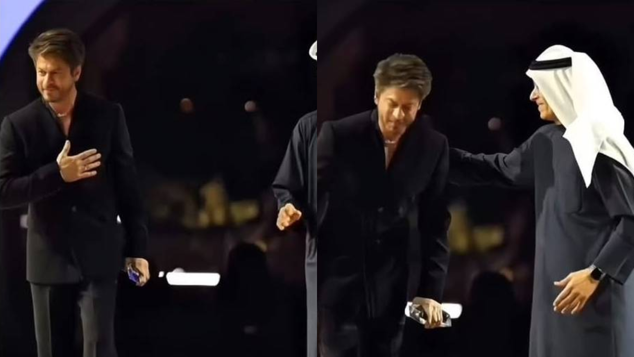 SRK awarded the Global Style Icon award in Dubai