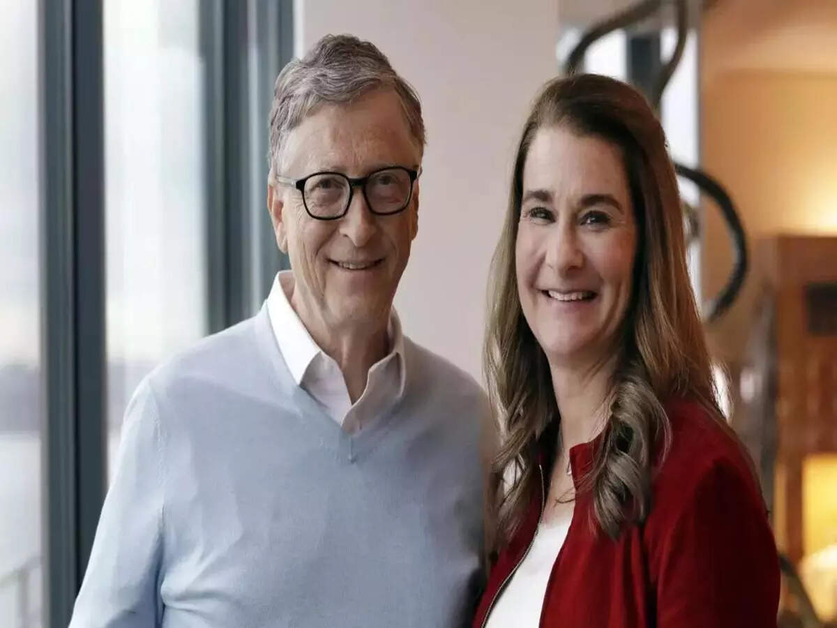 Bill Gates and Melinda French Gates in happier times