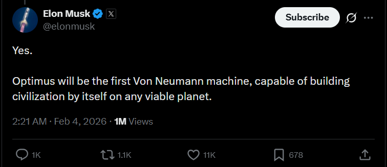 X இல் ஒரு இடுகையில், 