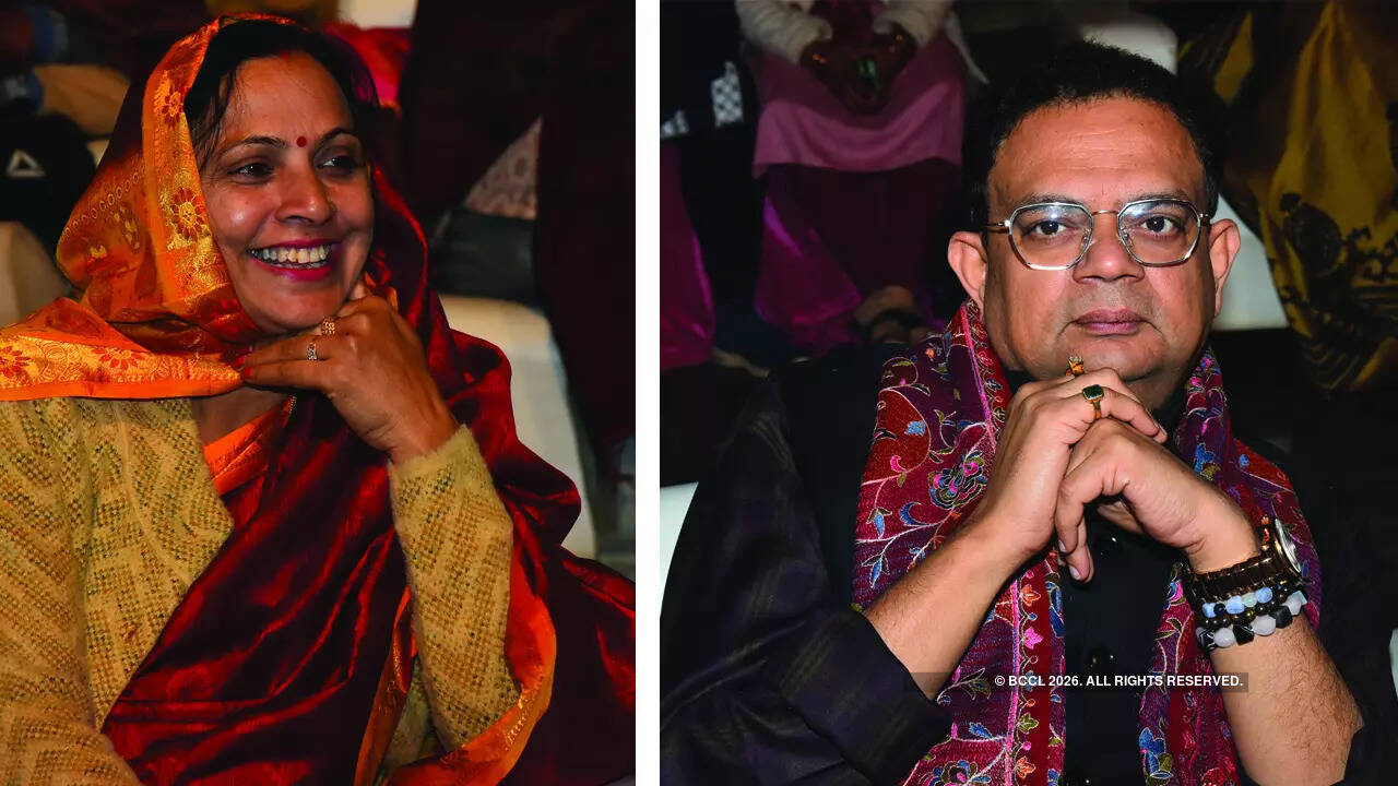 (L) Vijaya Lakshmi (R) Yatindra Mishra