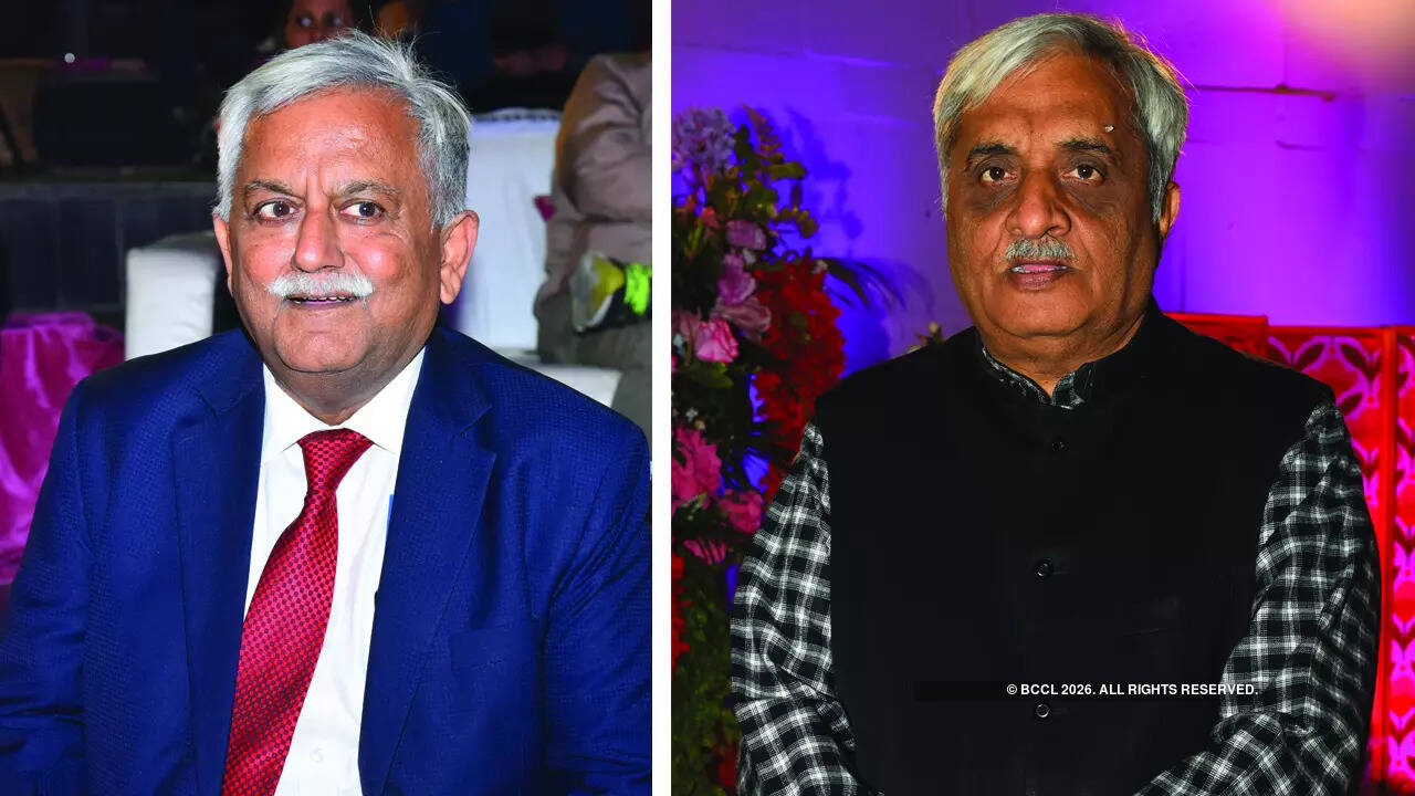 (L) Awanish Kumar Awasthi (R) Atul Dwivedi