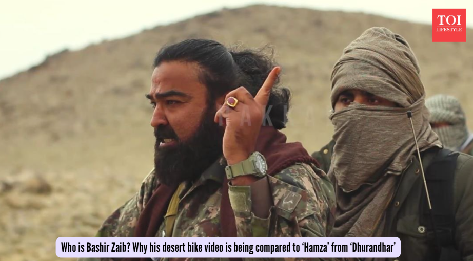 Who is Bashir Zaib? Why his desert bike video is being compared to ‘Hamza’ from ‘Dhurandhar’