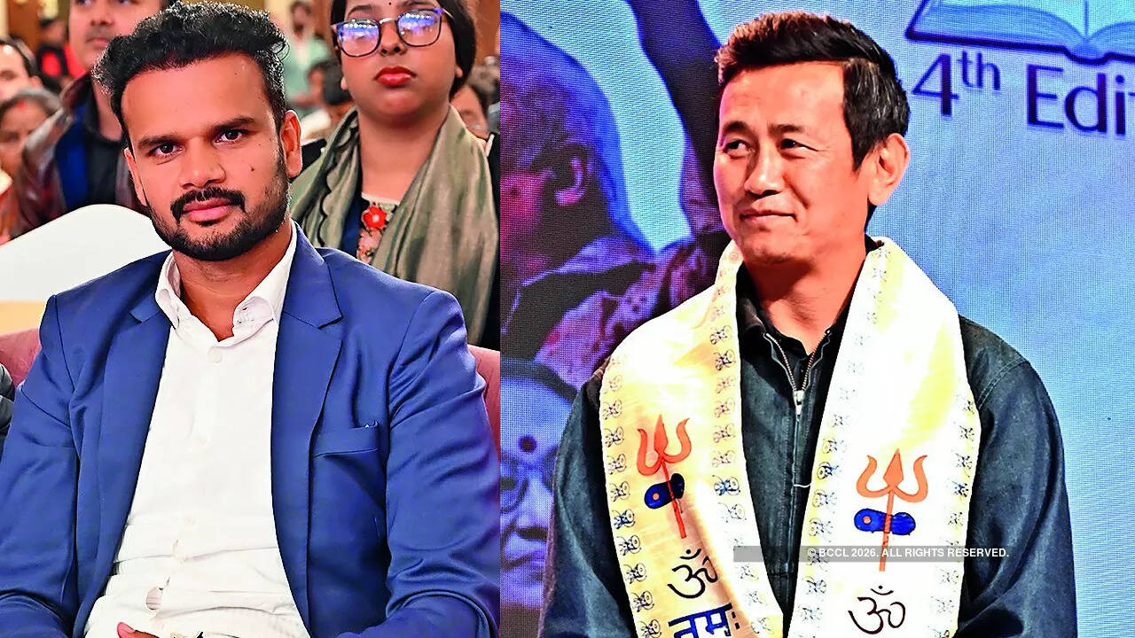(L) Lalit Upadhyay (R) Bhaichung Bhutia