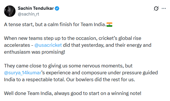 Sachin Tendulkar