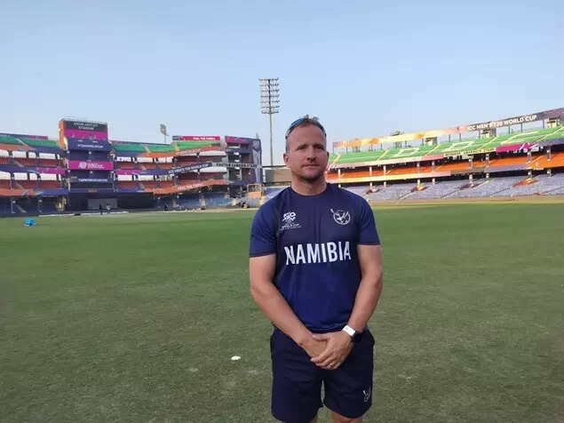 Namibian men's team head coach Craig Williams (Photo/TimesofIndia.com)