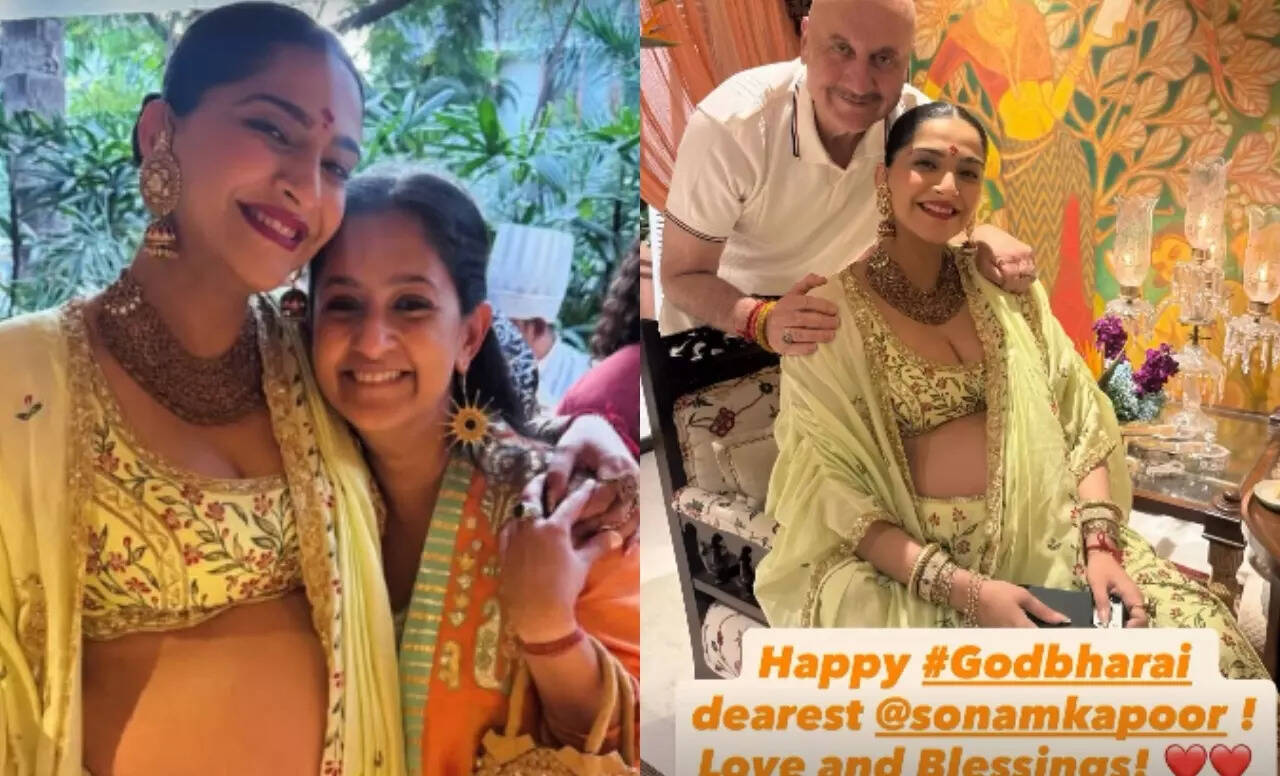 sonam kapoor godh bharai