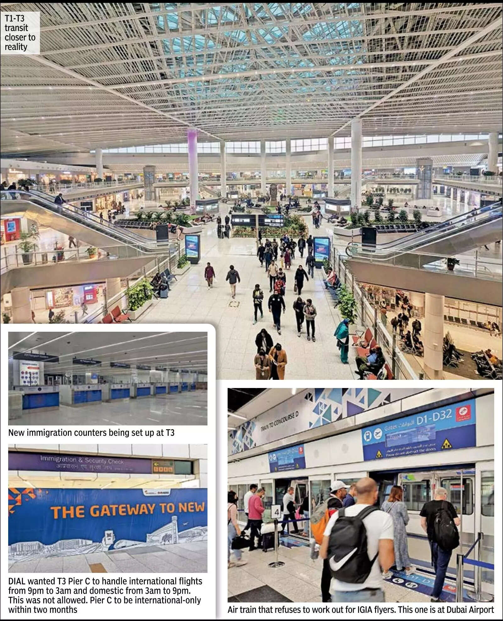 Airside transfers between T3and T1 get closer to reality