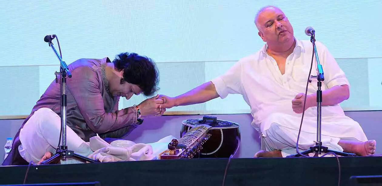 Pandit Rakesh Chaurasia Ustaad Shujaat Khan