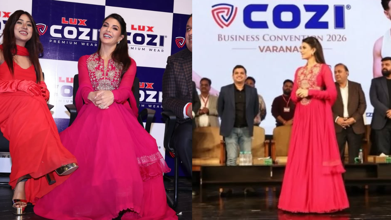 Jacqueline Steps Into Old-Bollywood Aesthetics