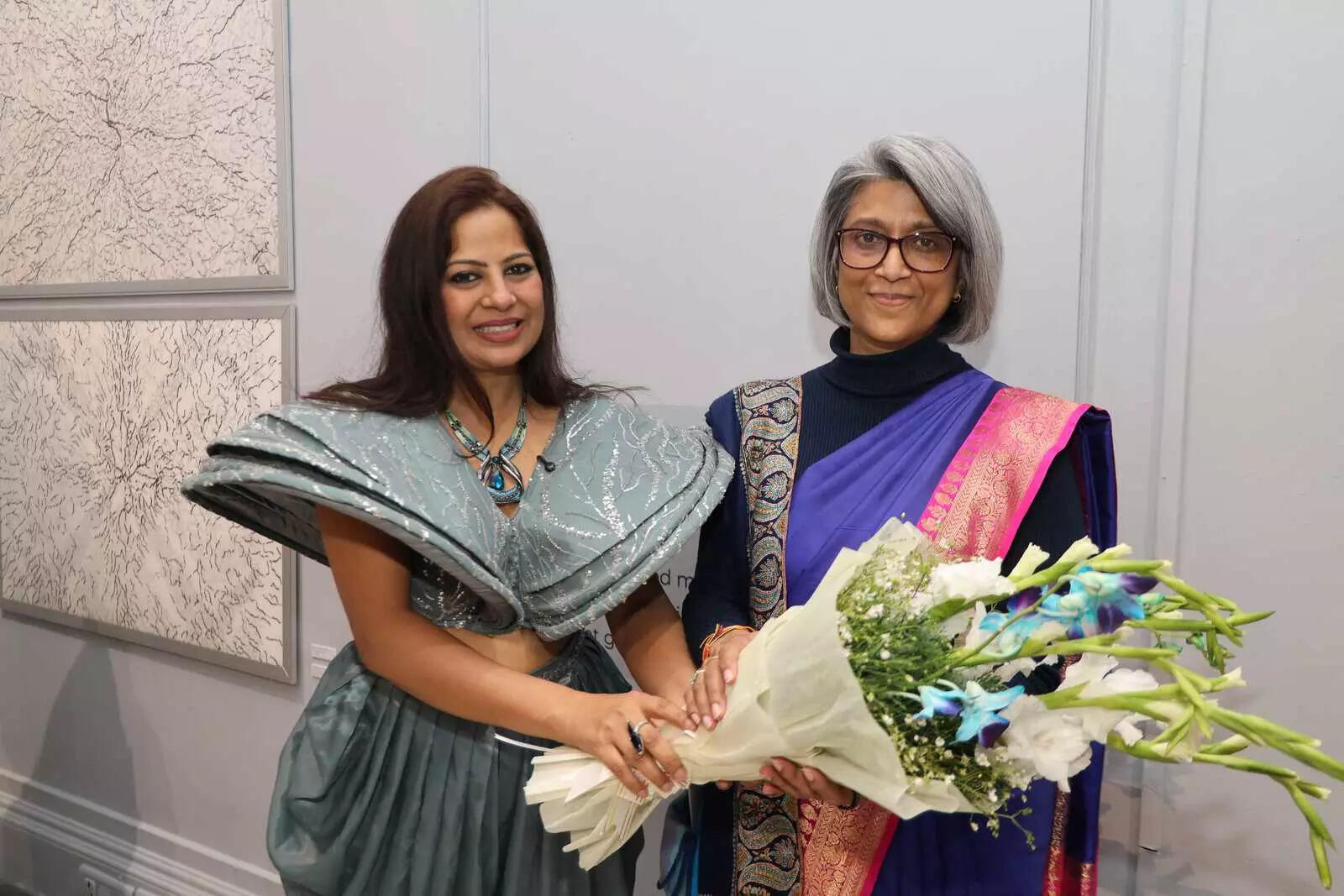 Sonika Agarwal withMahishini Colonne, High Commissioner of Sri Lanka