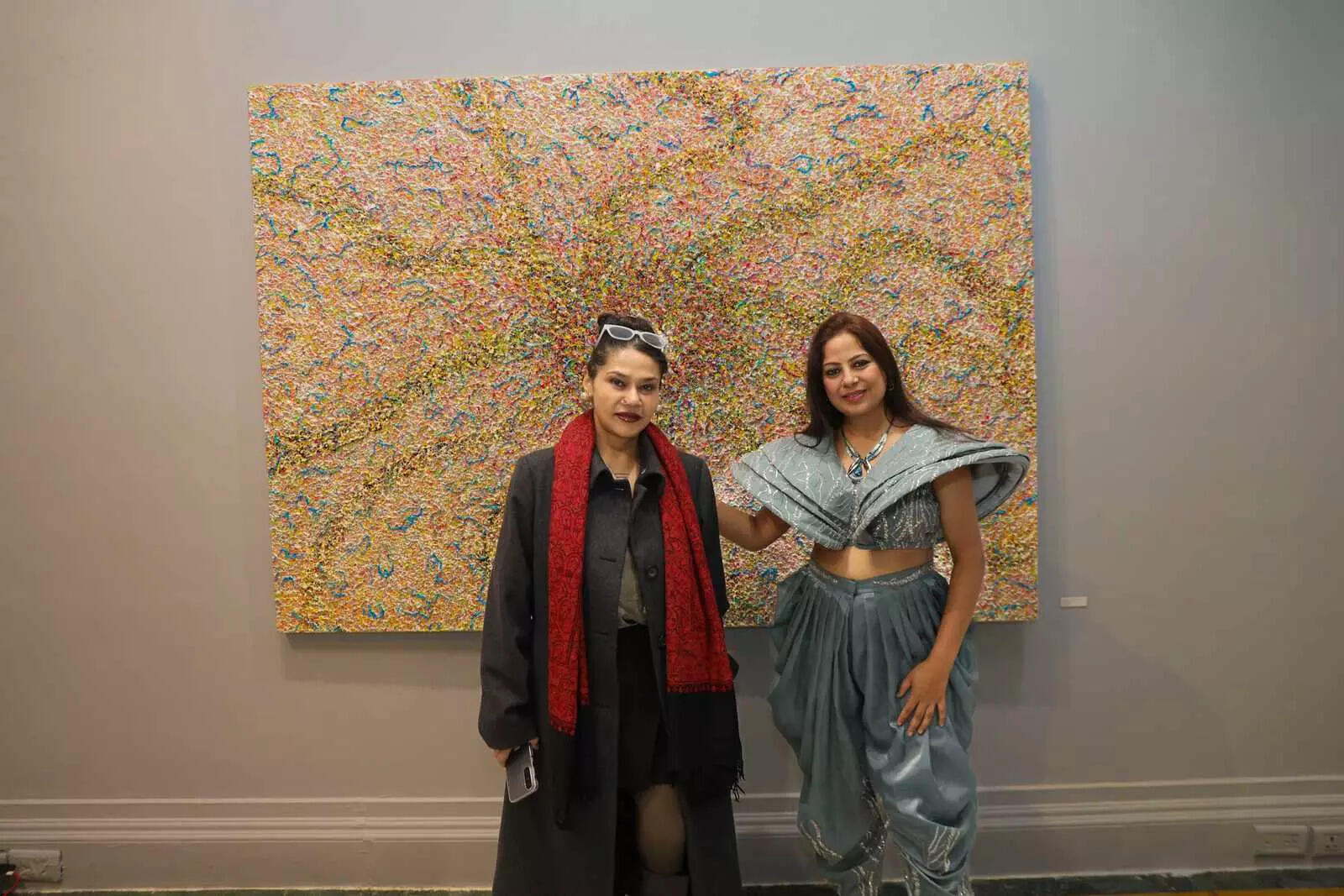 Myna Mukherjee with Sonika Agarwal