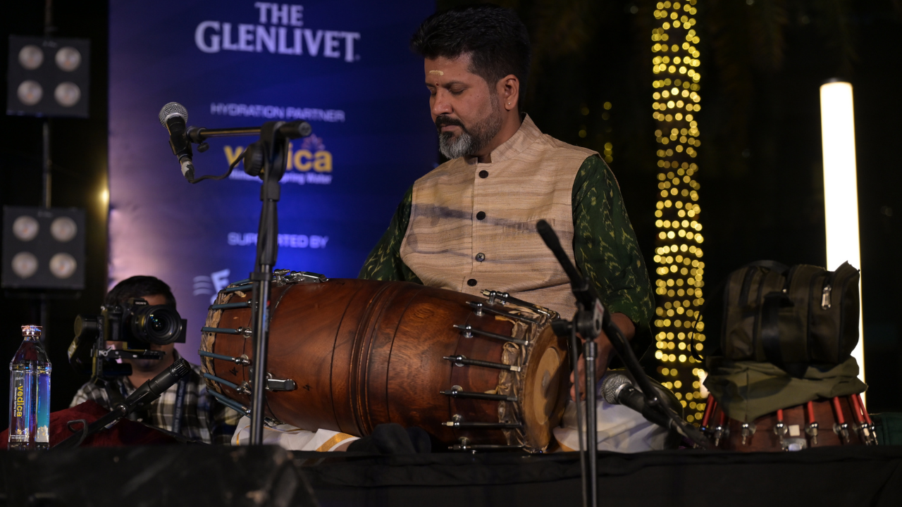 The Gurgaon edition featured Acquaphonica by the Federica Colangelo Trio with Carnatic percussionist B.C. Manjunath - a project blending contemporary jazz, Western classical traditions and South Indian rhythmic frameworks.