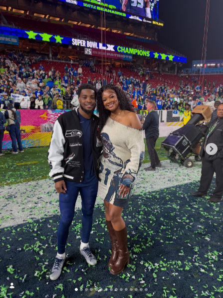 Devon Witherspoon with his partner