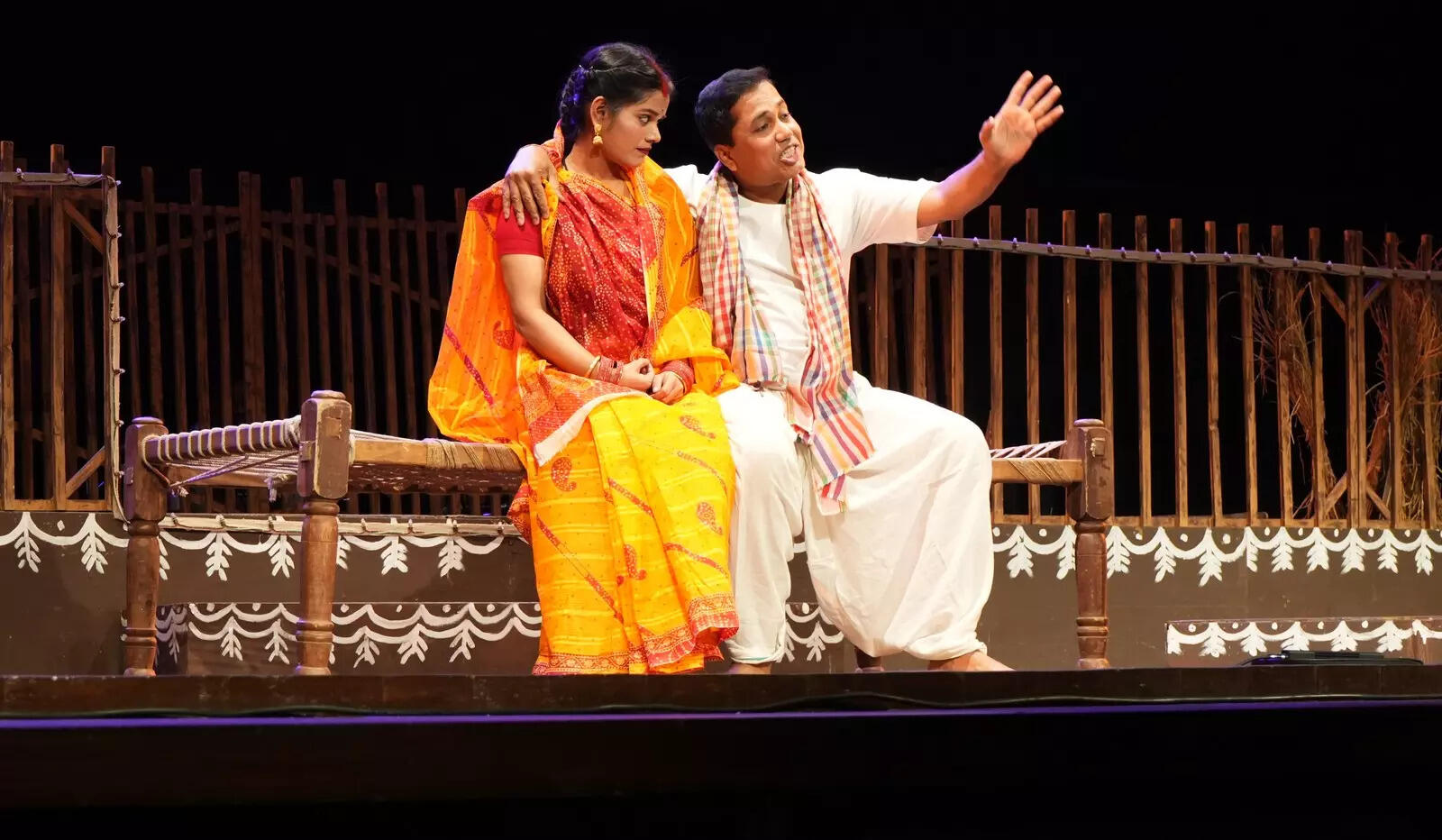 बाबूजी के रूप में राजेश सिंह