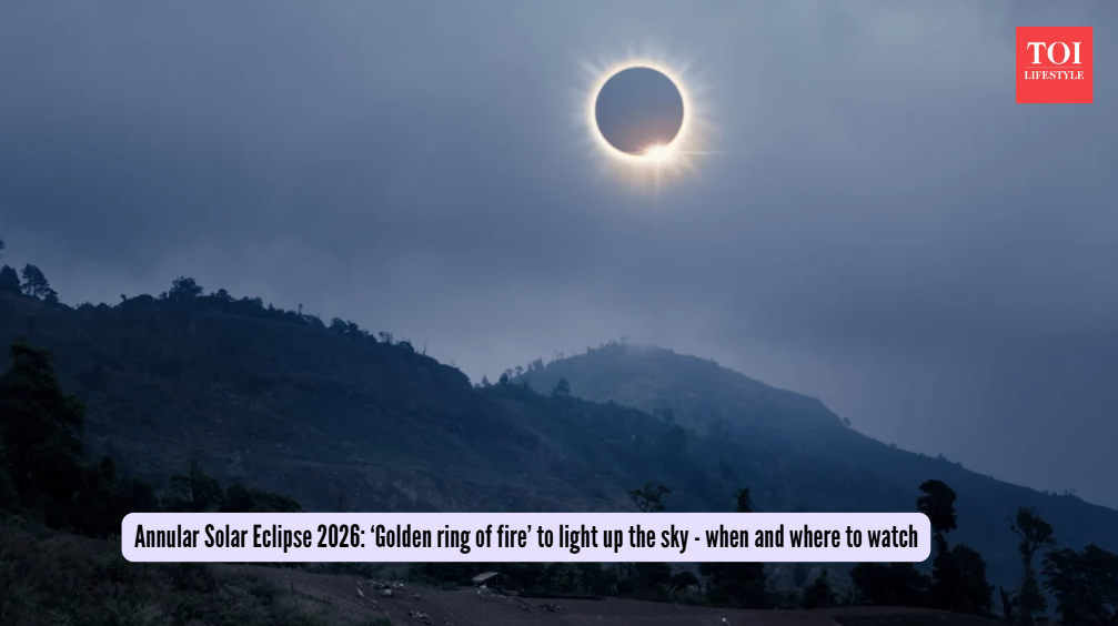 Annular Solar Eclipse 2026: ‘Golden ring of fire’ to light up the sky - when and where to watch