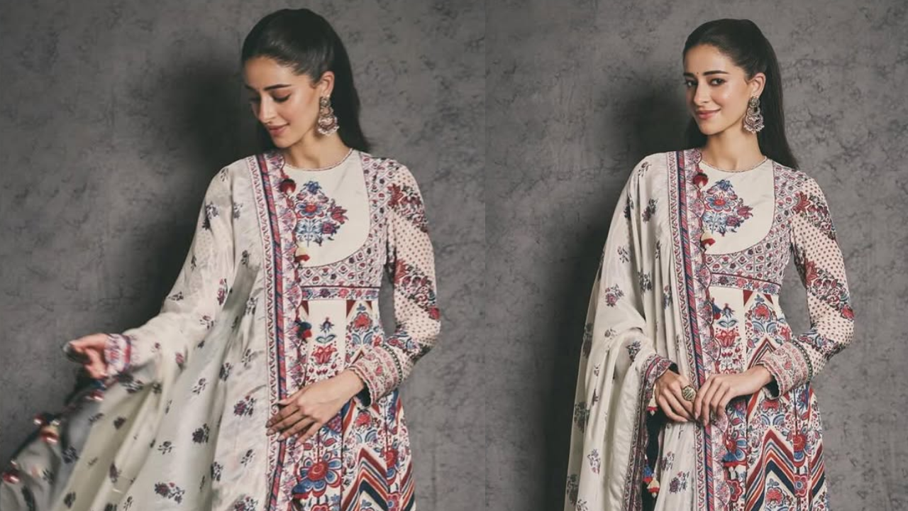 Ananya Panday’s Torani Anarkali Is Wedding Season Gold