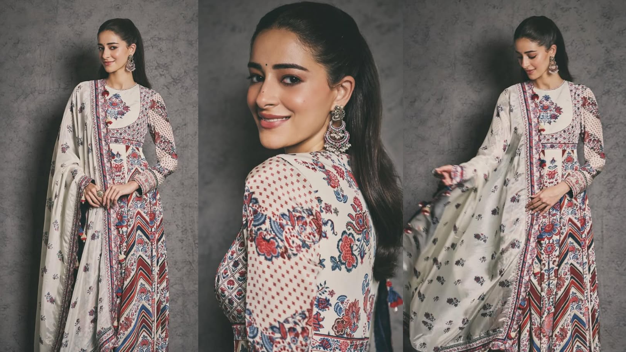 Ananya Panday Makes a Case for Maximalist Mehendi Glam