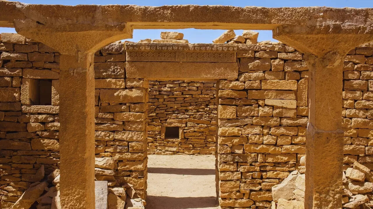 Abandoned homes in Kuldhara