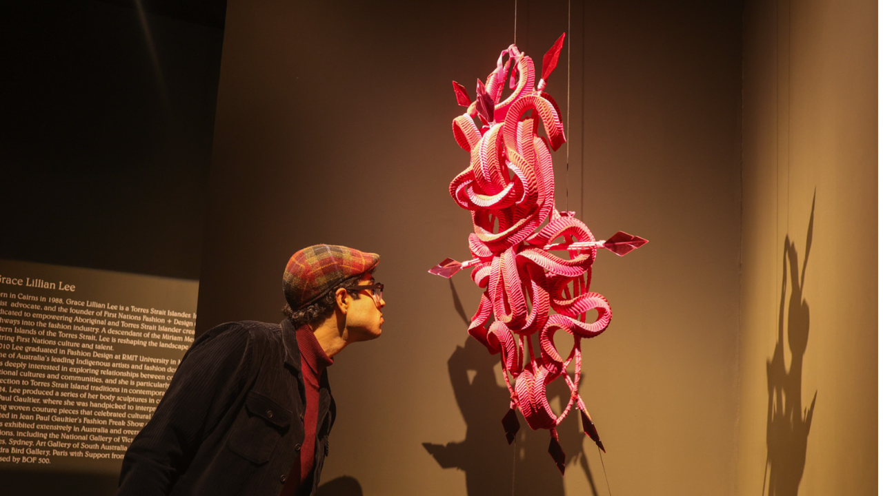 The Winds of Guardians by Indigenous Australian artist Grace Lillian Lee