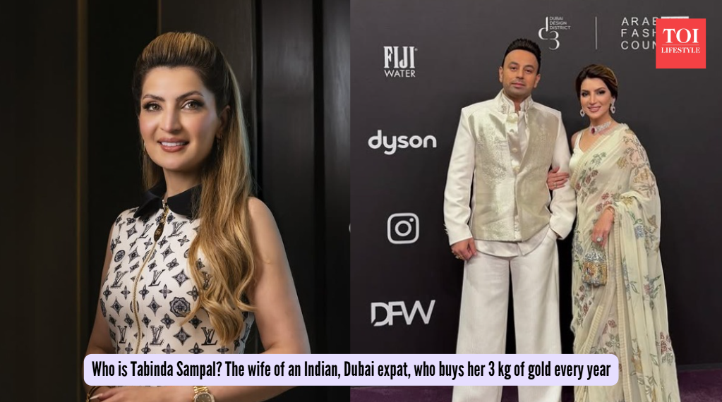 Who is Tabinda Sampal? The wife of an Indian, Dubai expat, who buys her 3 kg of gold every year