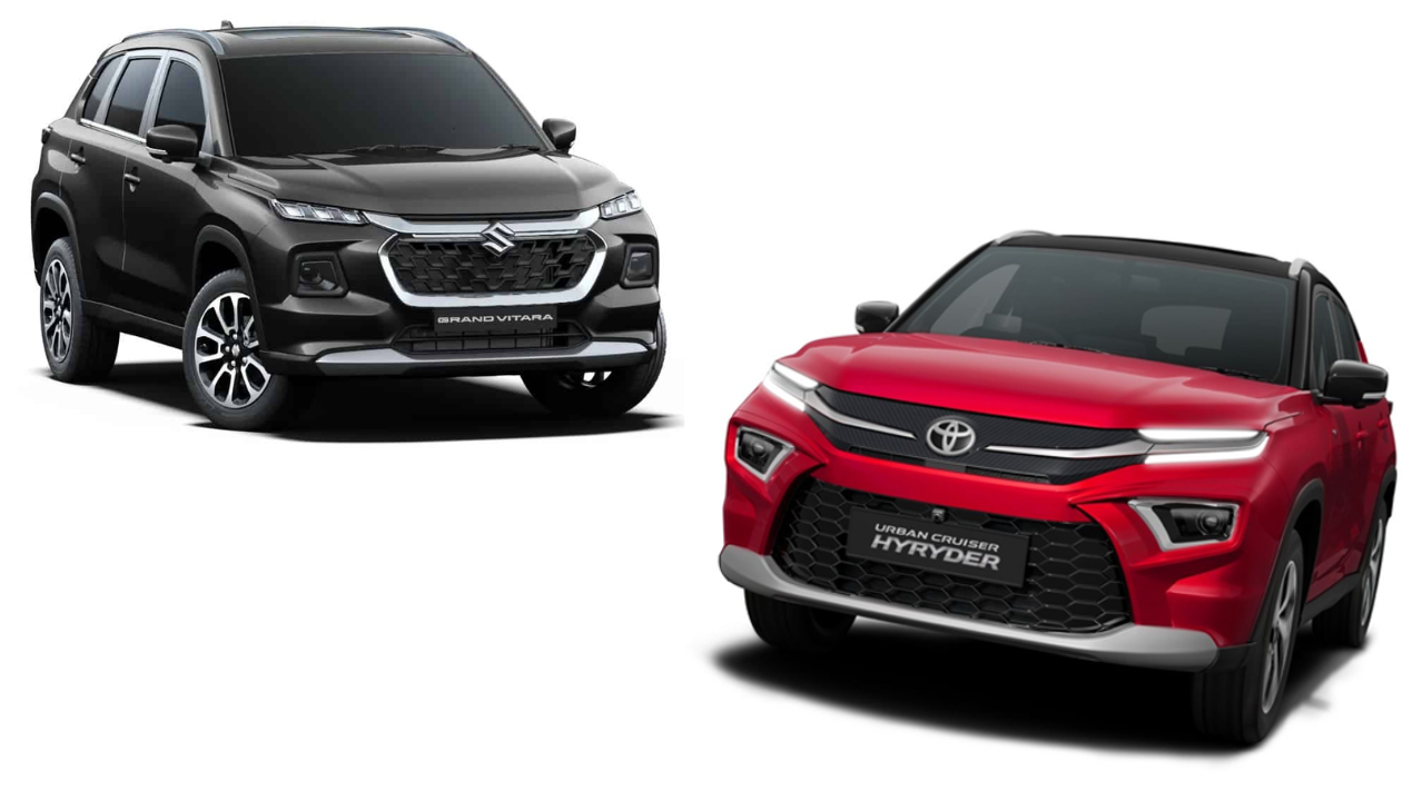 ​​ Maruti Suzuki Grand Vitara and Toyota Hyryder