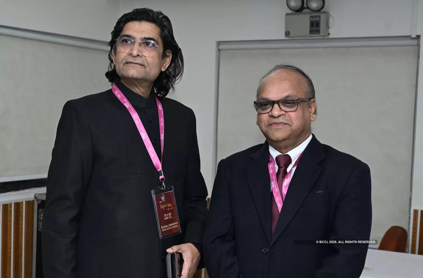 Kamal Amrohi and Nasir Ali Kamal Amrohi and Nasir Ali