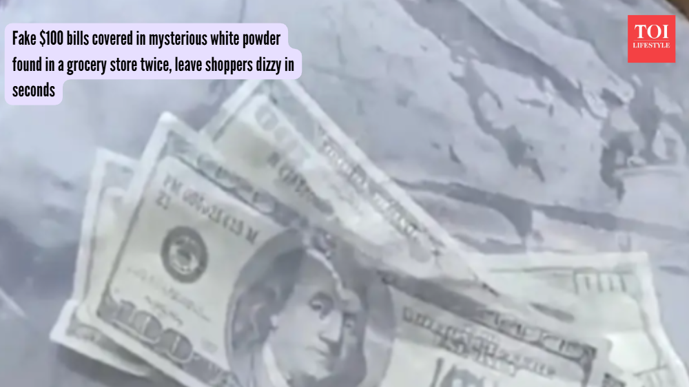 Fake $100 bills found in Orange county grocery store (photo: NBC 4 Los Angeles/ New York Post)