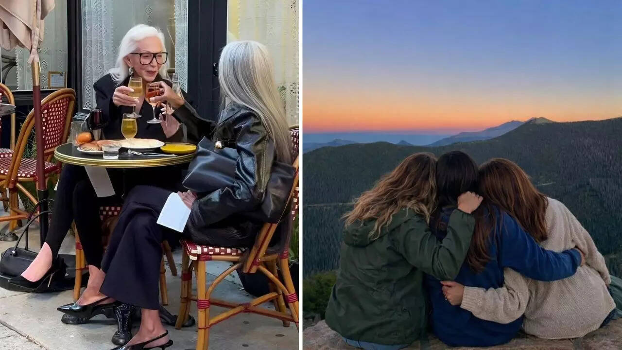 No matter the age, a girl needs her girl gang