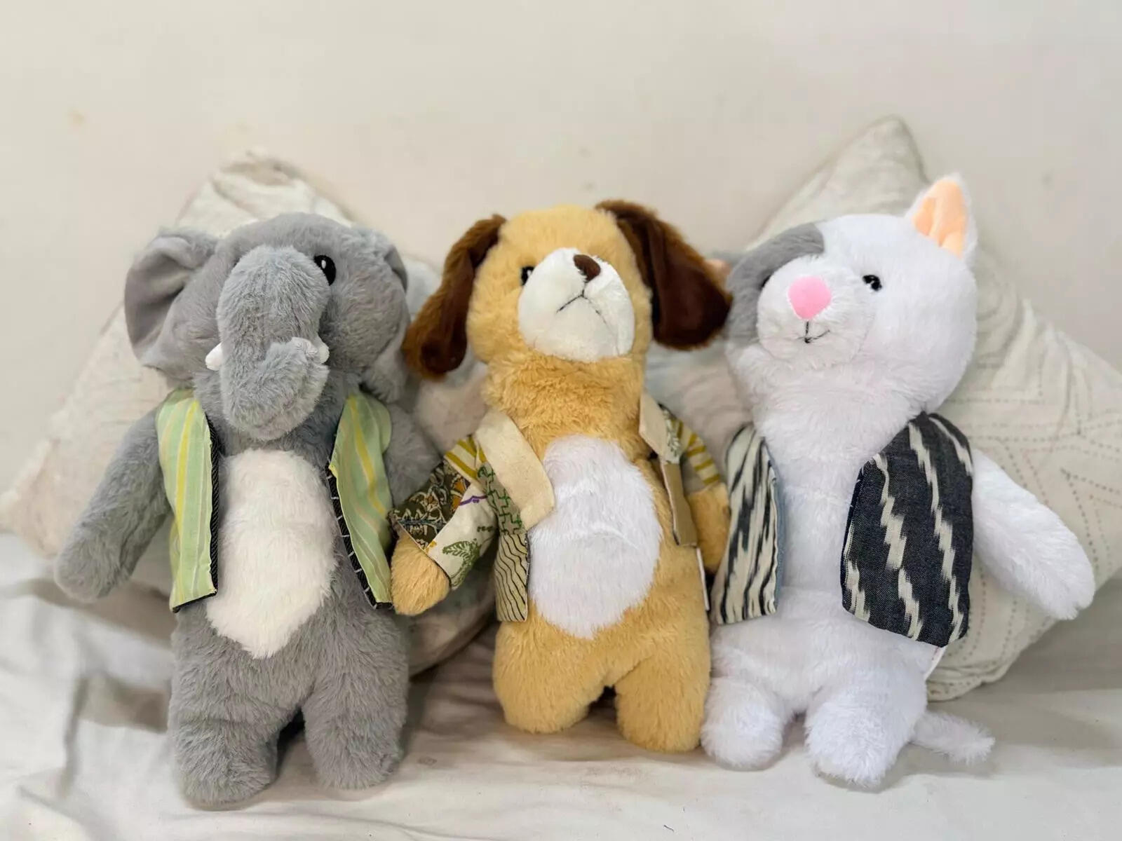 Unique soft toys made with sustainable material for sale