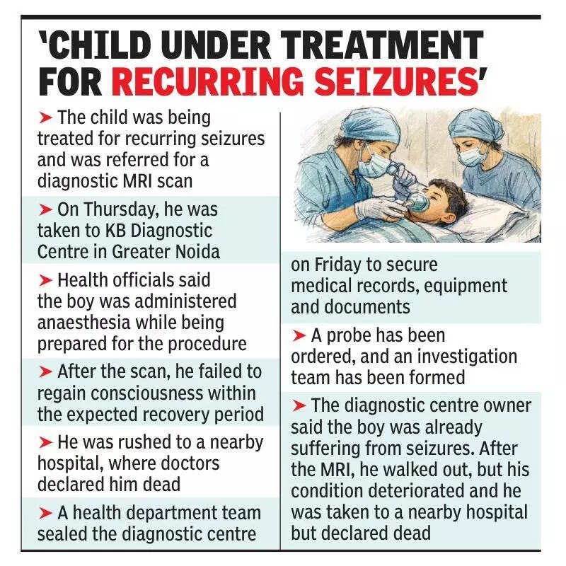 Kin say anaesthesia overdose killed boy (6), Greater Noida diagnostic centre sealed