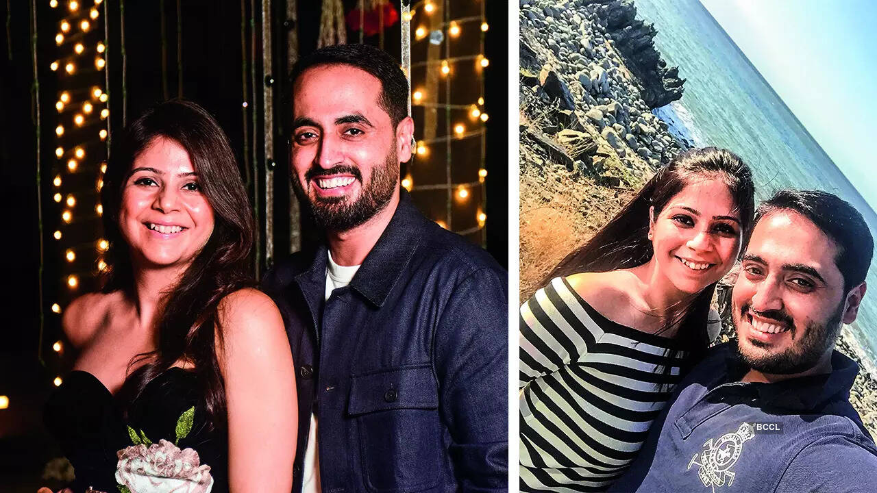 Rohit Gurnani and Suhani Gurnani (inset) in 2002