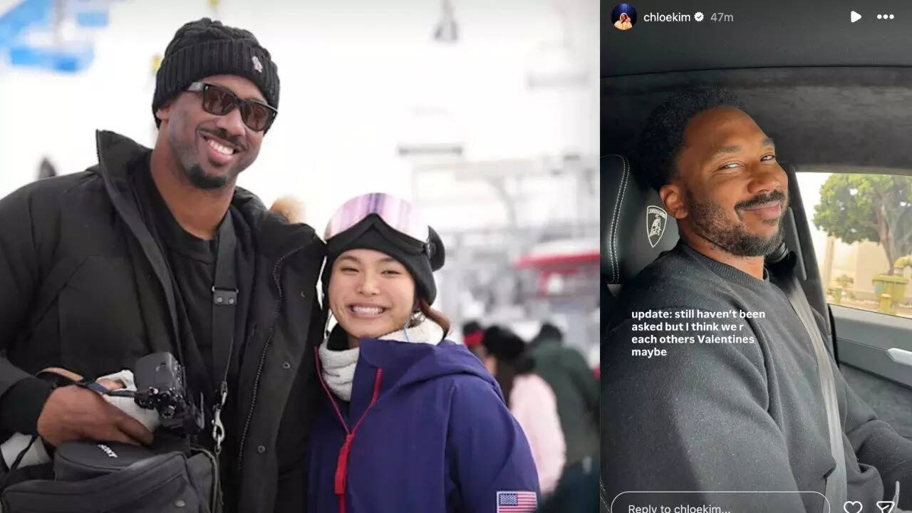 Chloe Kim sends flirty Valentine’s Day jab at Myles Garrett (Getty Images and Instagram) Chloe Kim sends flirty Valentine’s Day jab at Myles Garrett
