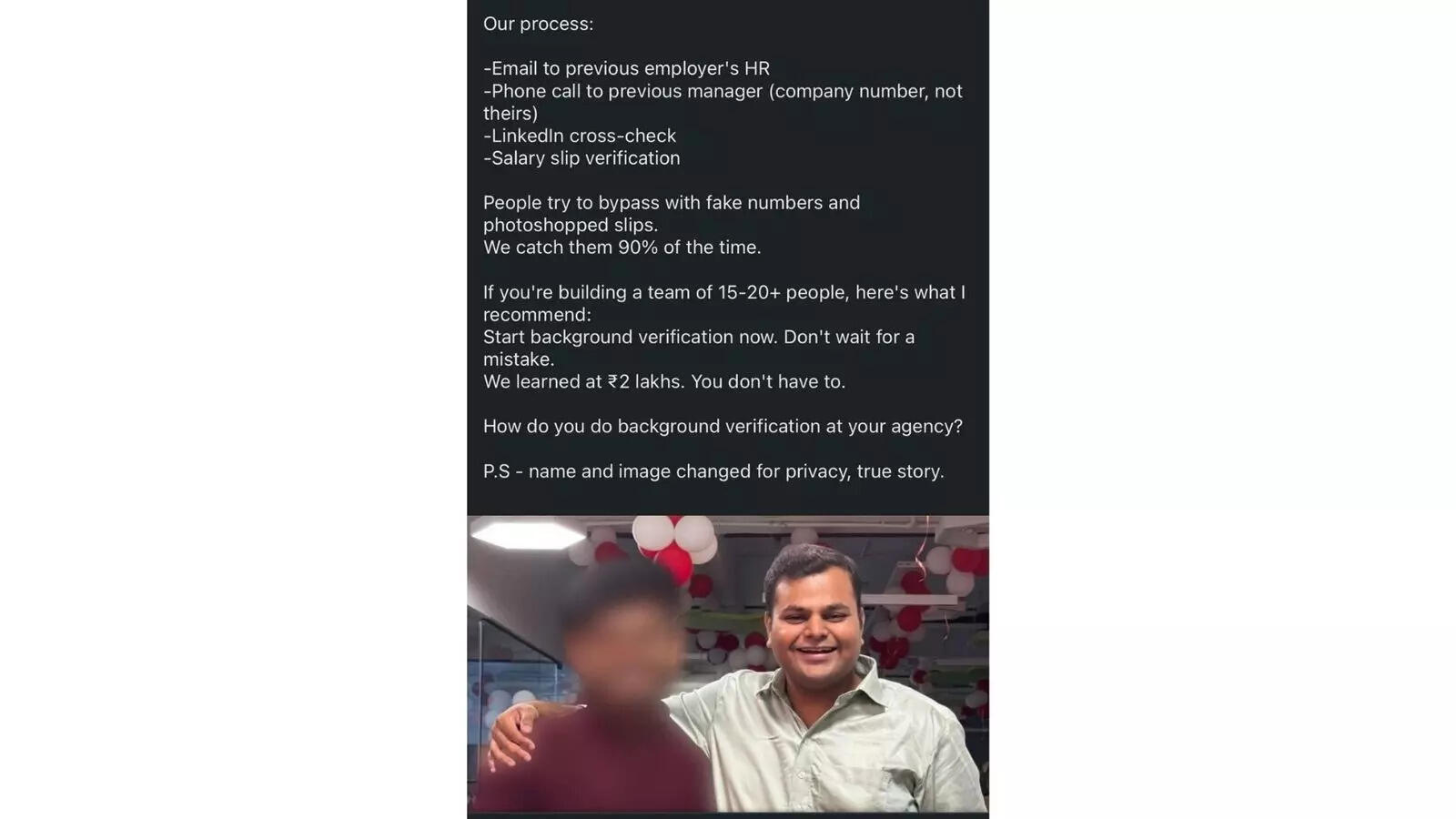 “Lied about everything on their resume…” Startup reveals how one candidate’s fake resume cost them over Rs 2 lakh