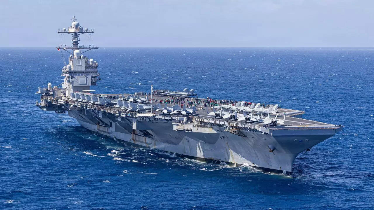 The USS Gerald R. Ford (CVN-78) is the United States Navy’s newest and most advanced aircraft carrier, and the largest warship ever built. Powered by two nuclear reactors, it can operate for over