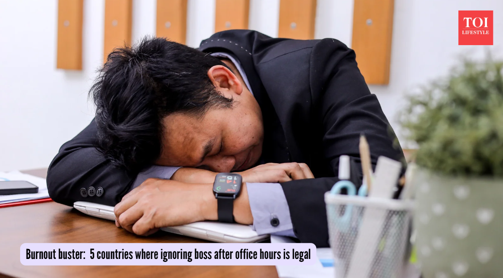 Burnout buster:  5 countries where ignoring boss after office hours is legal