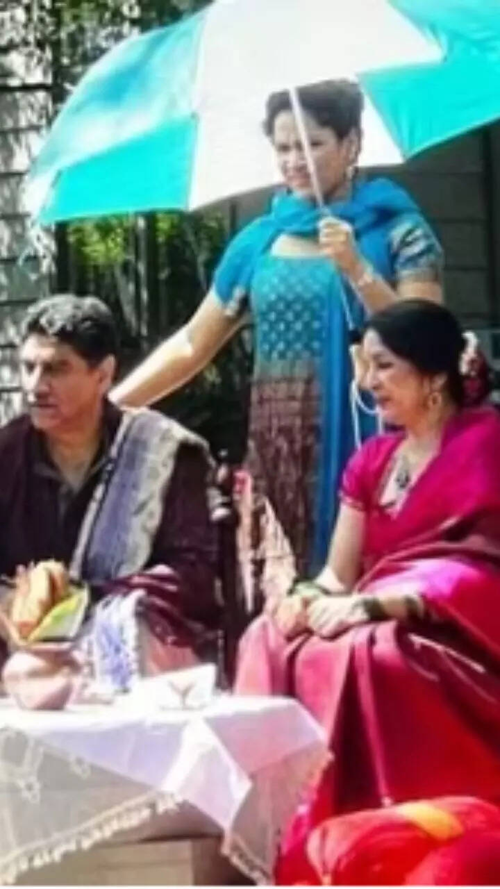 Actress Neena Gupta married Vivek Mehra, who is a chartered accountant by profession, in a small and simple wedding in the US in 2008. Both Neena and Vivek, who dated each other for several years before tying the knot, were in their late 40s when got married-- proving that age is just a number when it comes to finding true love. Neena Gupta and Vivek Mehra at their wedding