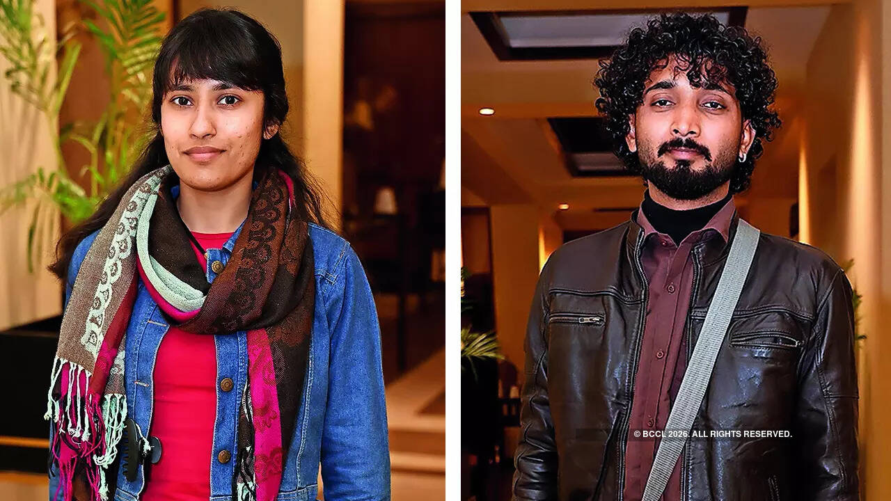 (L) Twinkle Nanda (R) Alok Vishwakarma