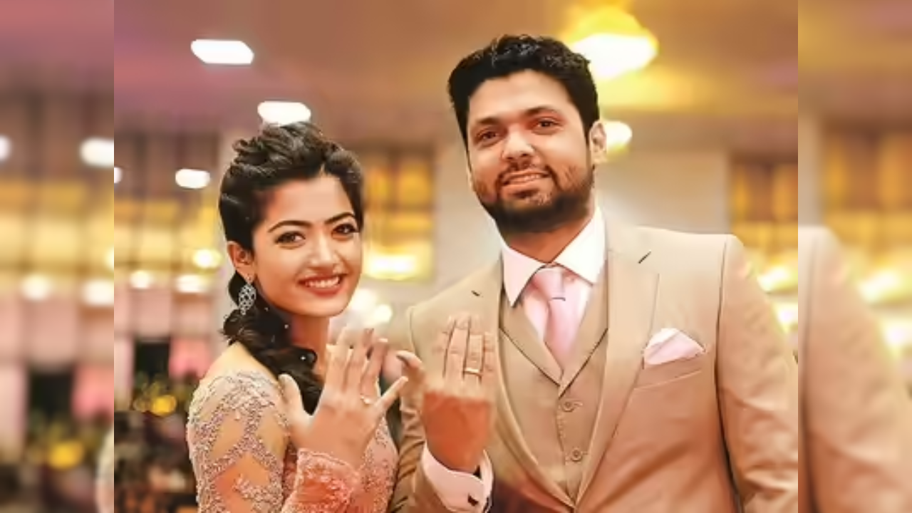 Rashmika Mandanna&rsquo;s 2017 Engagement Look